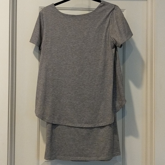 Grey T-shirt Dress - Picture 3 of 3